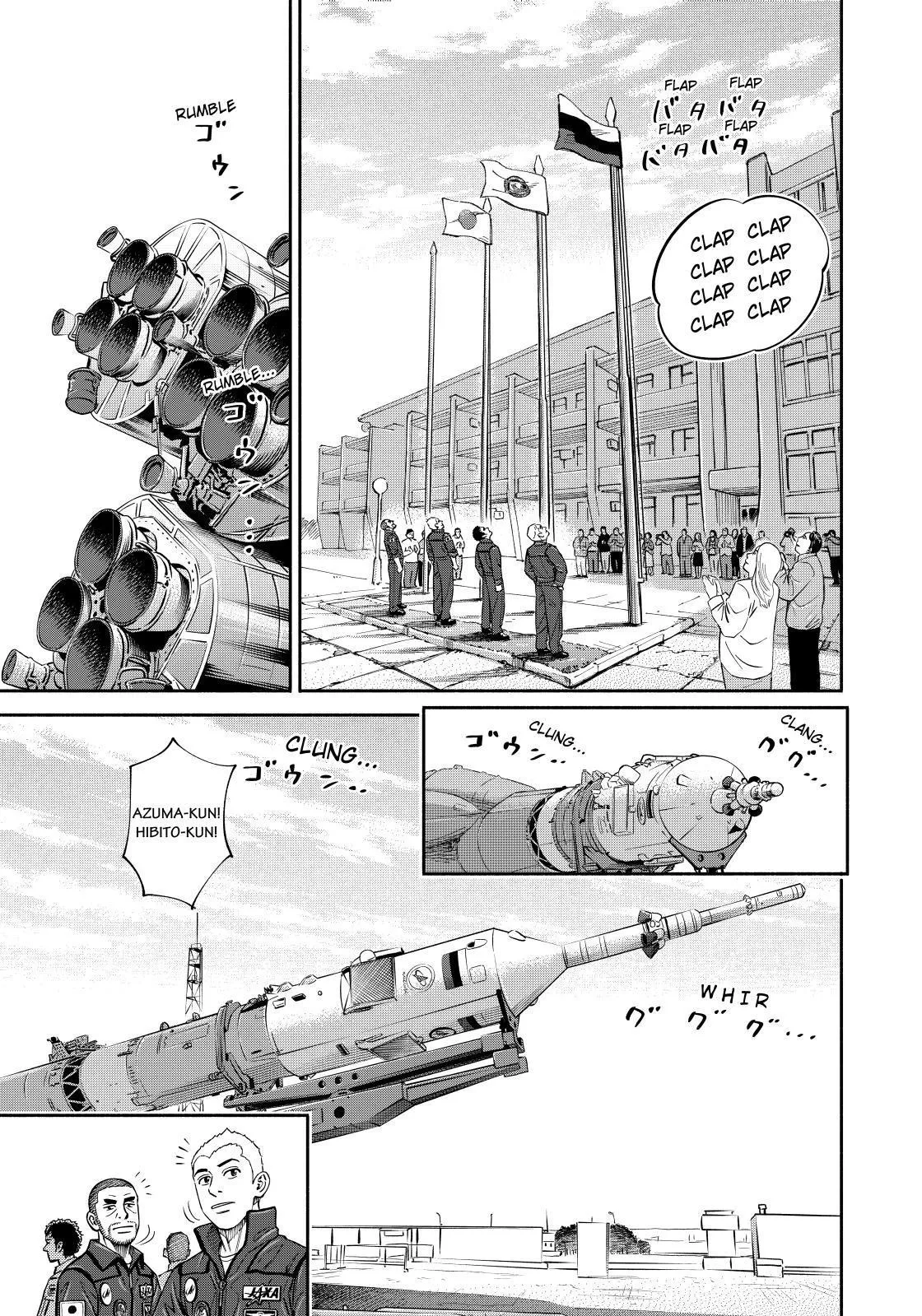 Uchuu Kyoudai Chapter 366 page 11 - 
