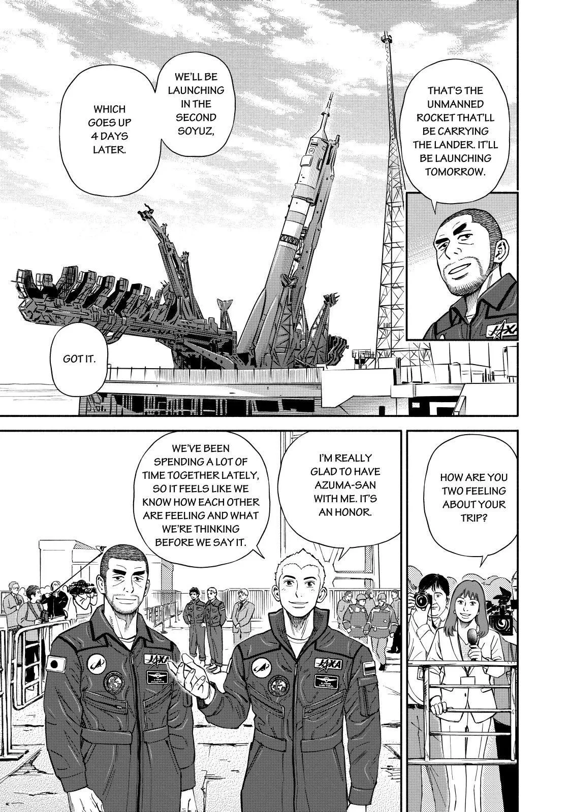 Uchuu Kyoudai Chapter 366 page 13 - 