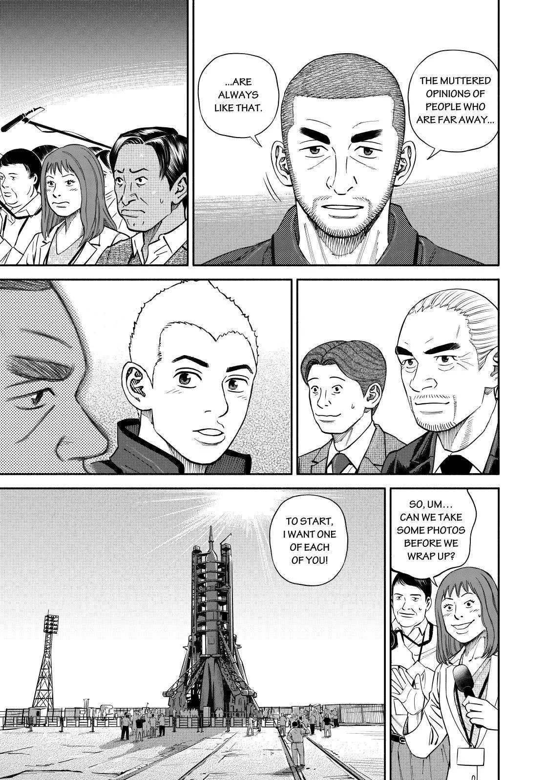 Uchuu Kyoudai Chapter 366 page 17 - 