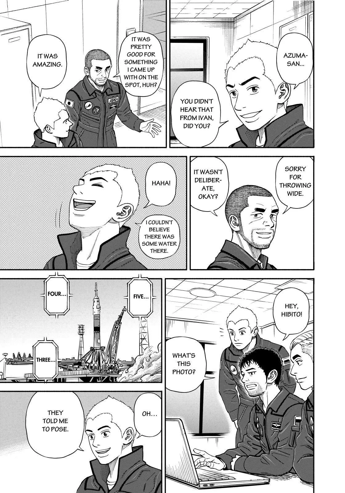 Uchuu Kyoudai Chapter 366 page 19 - 
