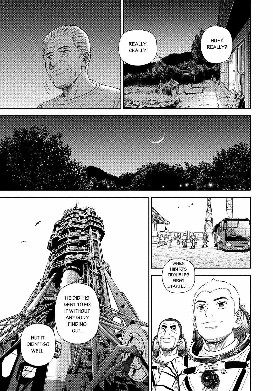 Uchuu Kyoudai Chapter 367 page 11 - 