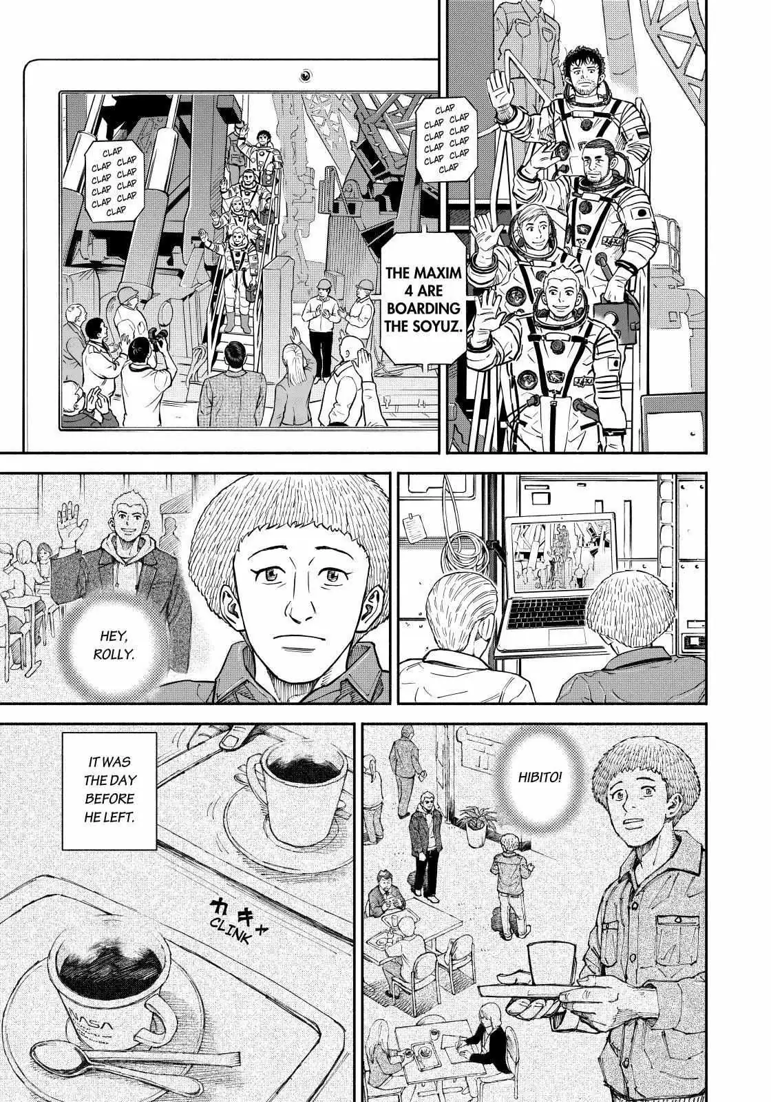 Uchuu Kyoudai Chapter 367 page 15 - 