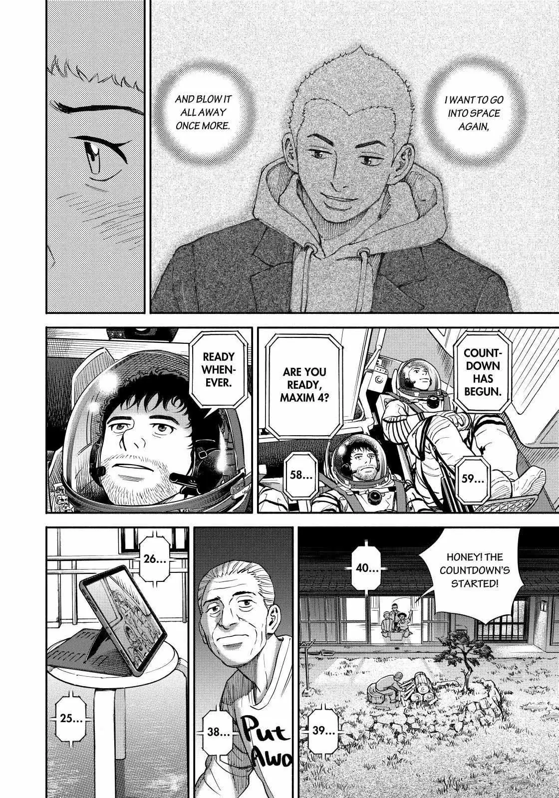 Uchuu Kyoudai Chapter 367 page 18 - 
