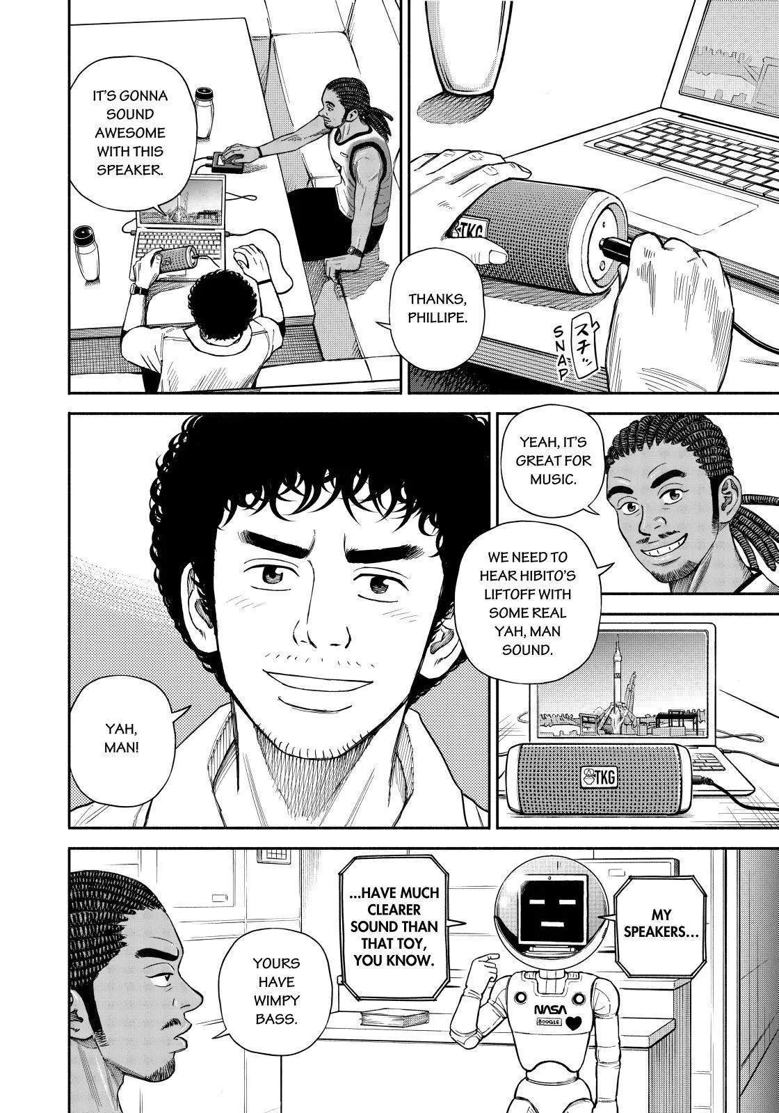 Uchuu Kyoudai Chapter 368 page 4 - 