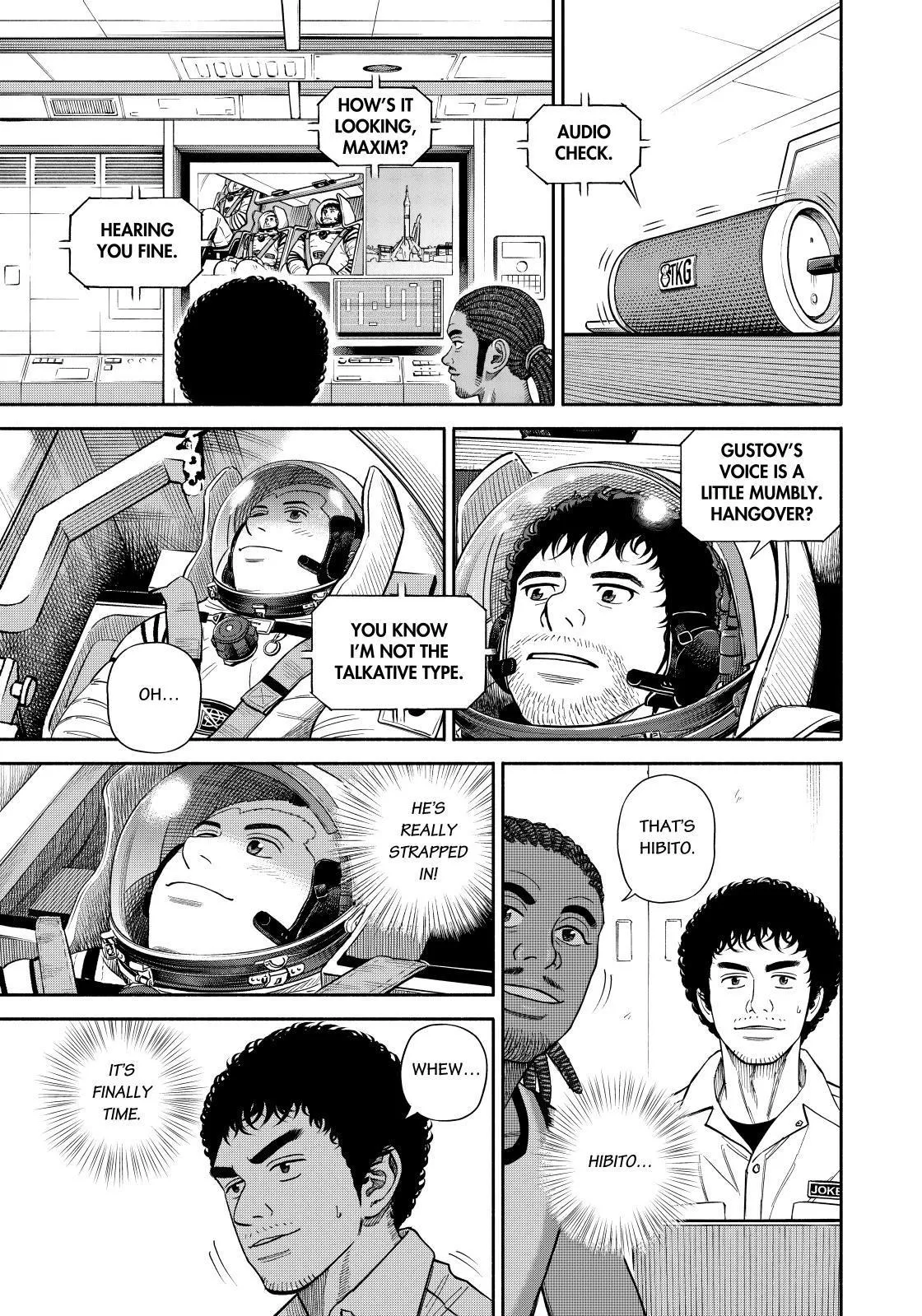 Uchuu Kyoudai Chapter 368 page 5 - 
