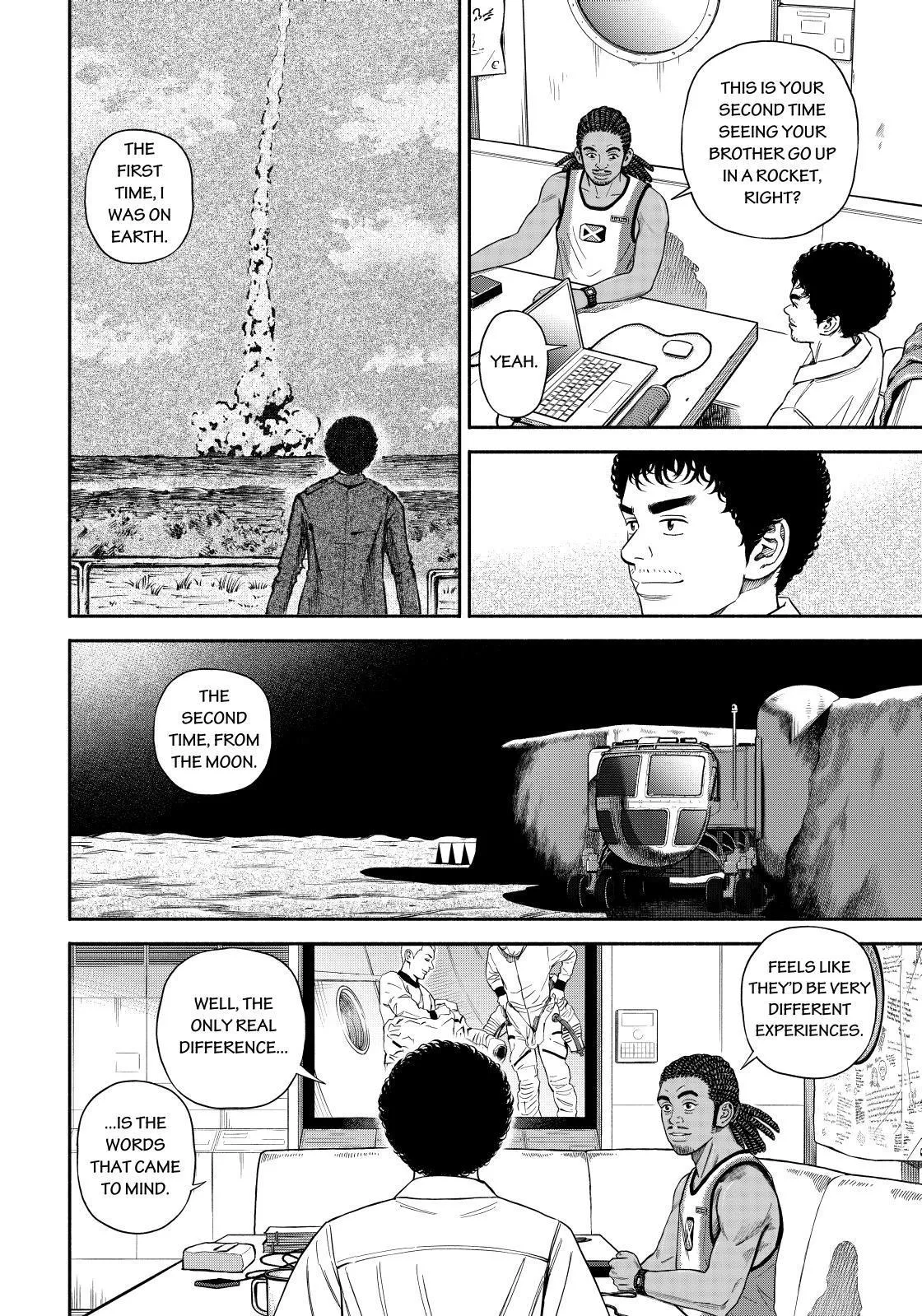 Uchuu Kyoudai Chapter 369 page 12 - 