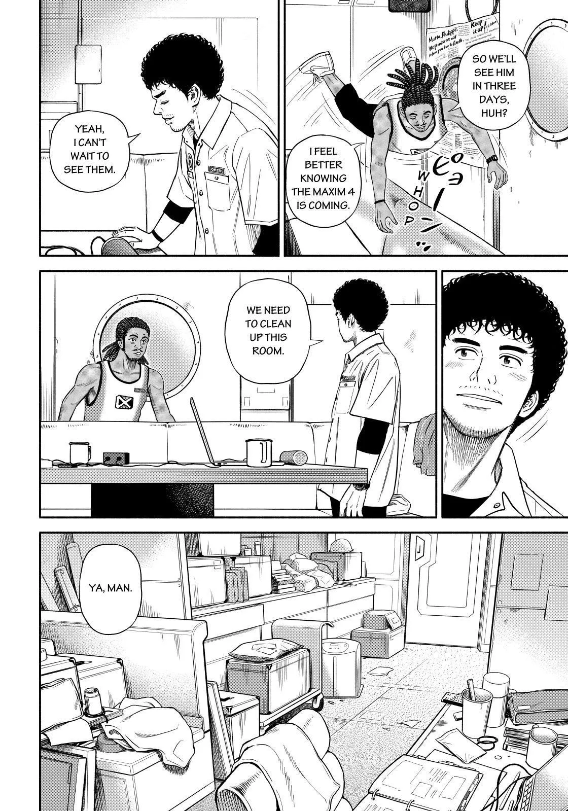 Uchuu Kyoudai Chapter 369 page 14 - 