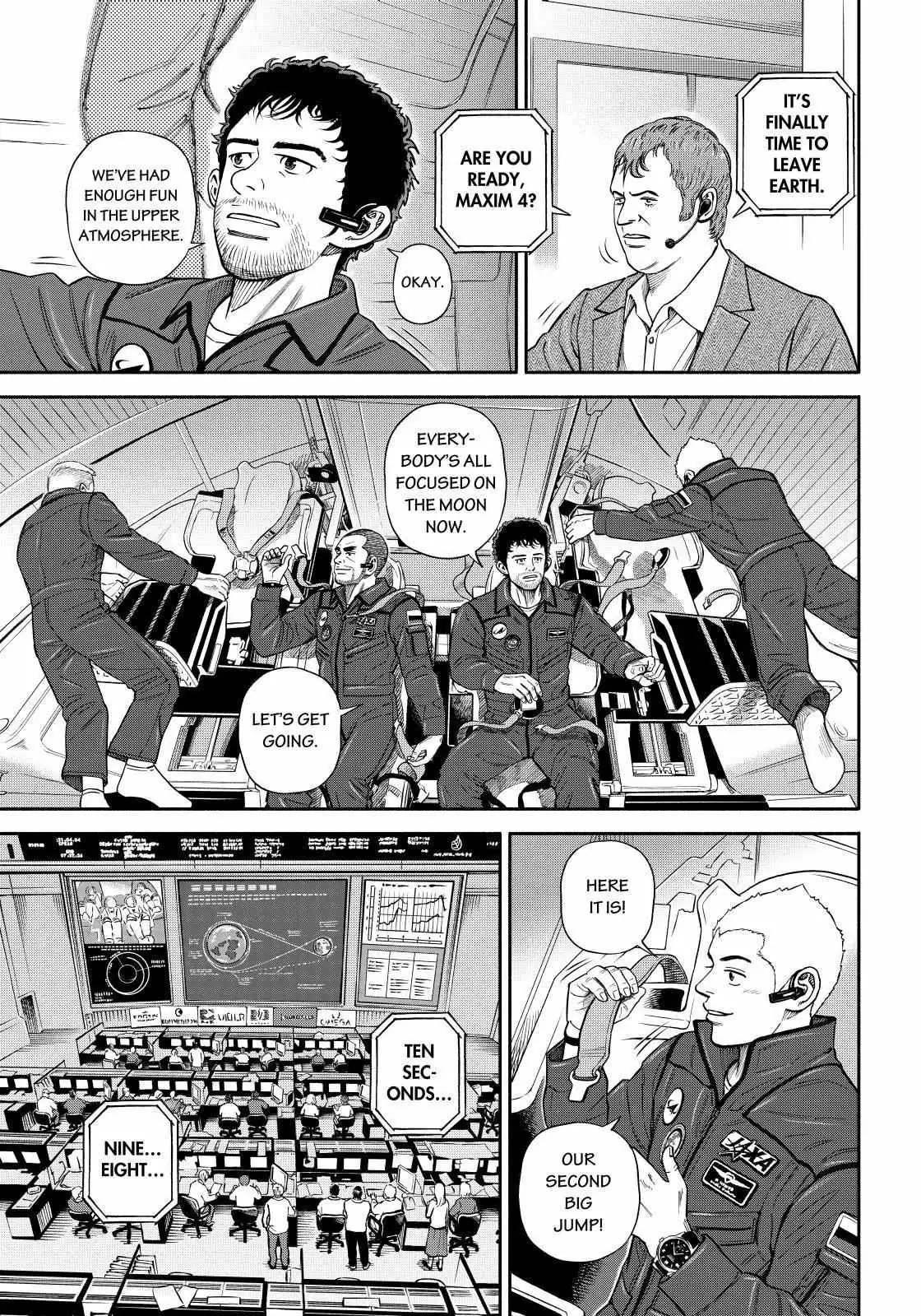 Uchuu Kyoudai Chapter 369 page 19 - 