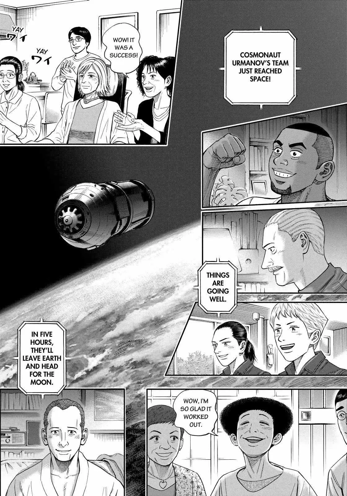 Uchuu Kyoudai Chapter 369 page 6 - 