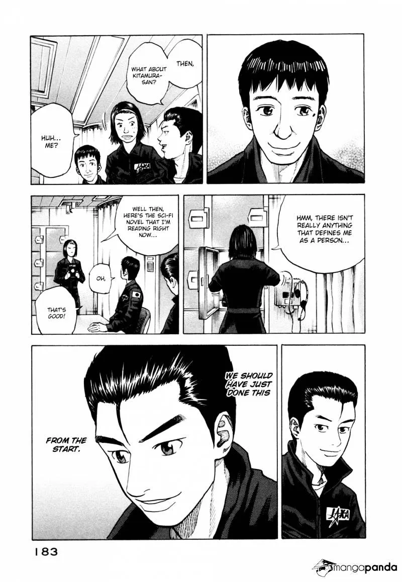 Uchuu Kyoudai Chapter 37 page 6 - 