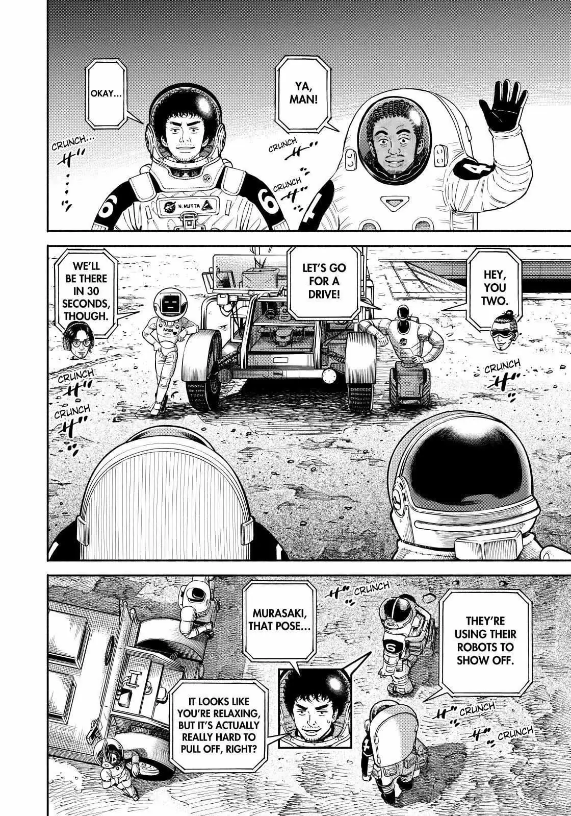 Uchuu Kyoudai Chapter 370 page 14 - 