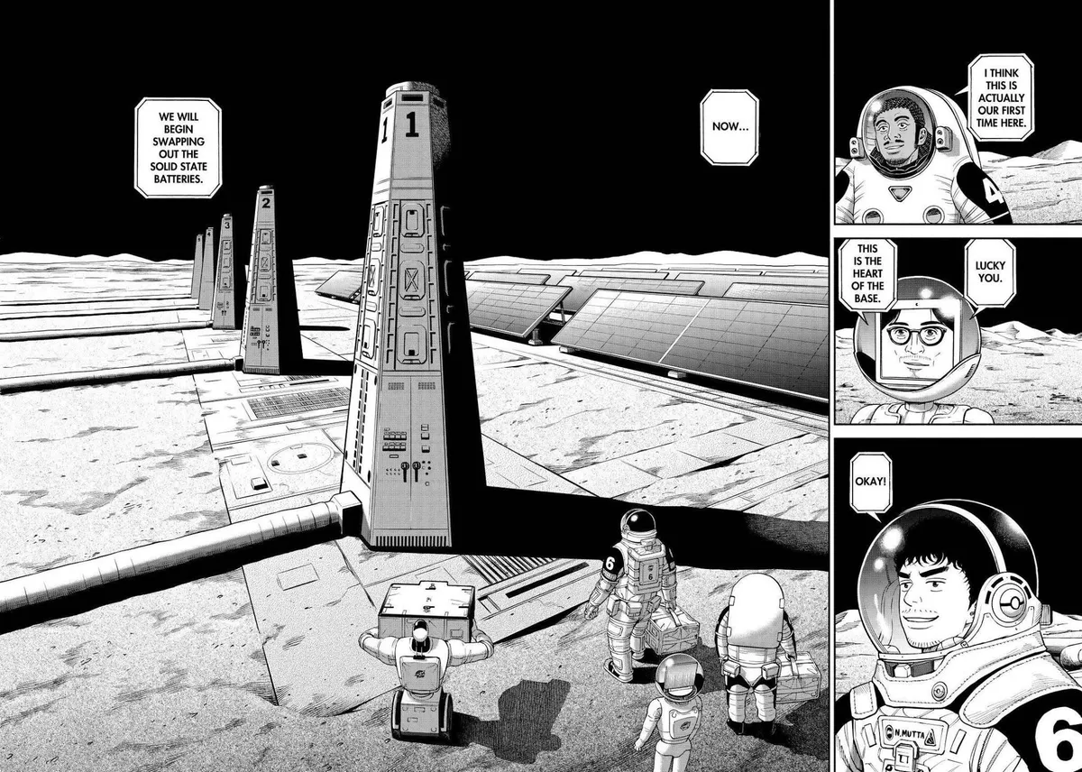 Uchuu Kyoudai Chapter 370 page 16 - 