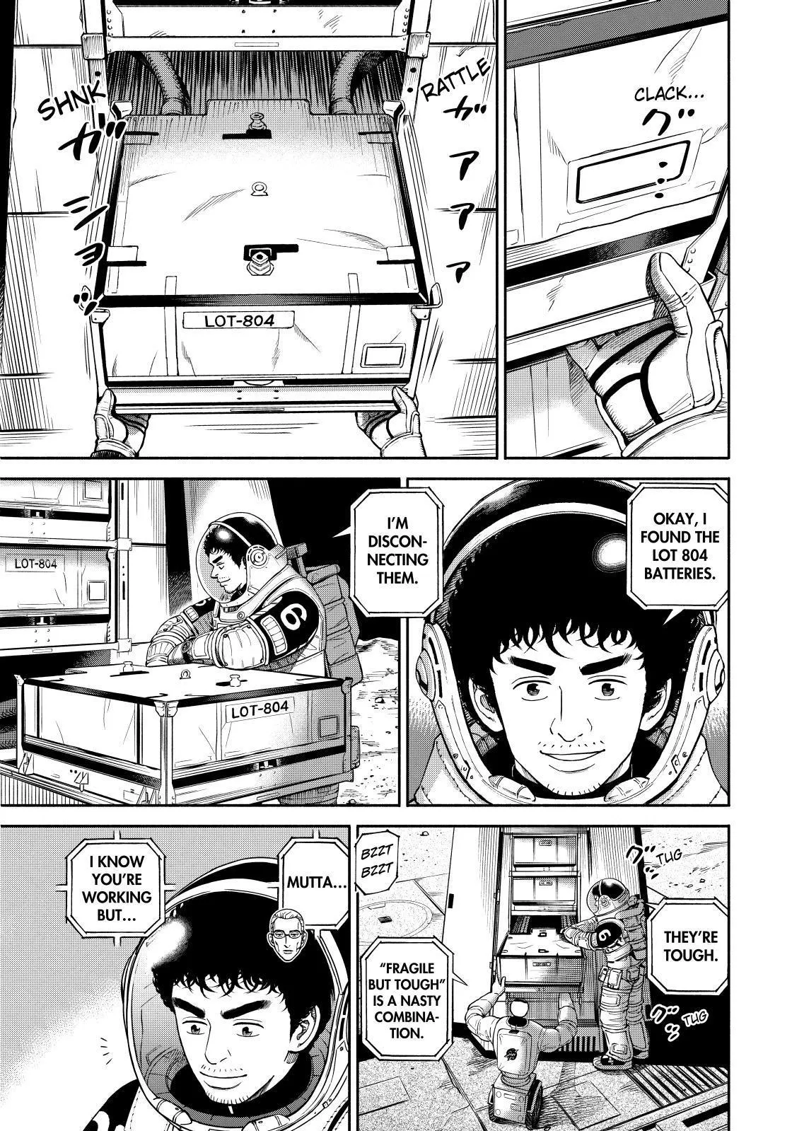 Uchuu Kyoudai Chapter 370 page 18 - 
