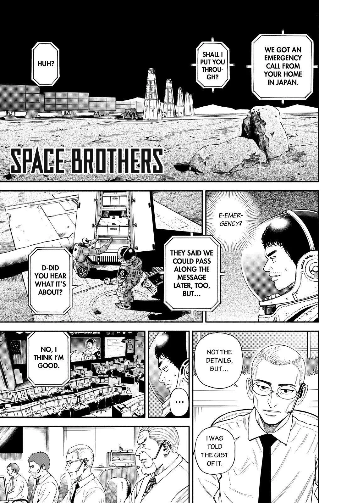 Uchuu Kyoudai Chapter 371 page 1 - 