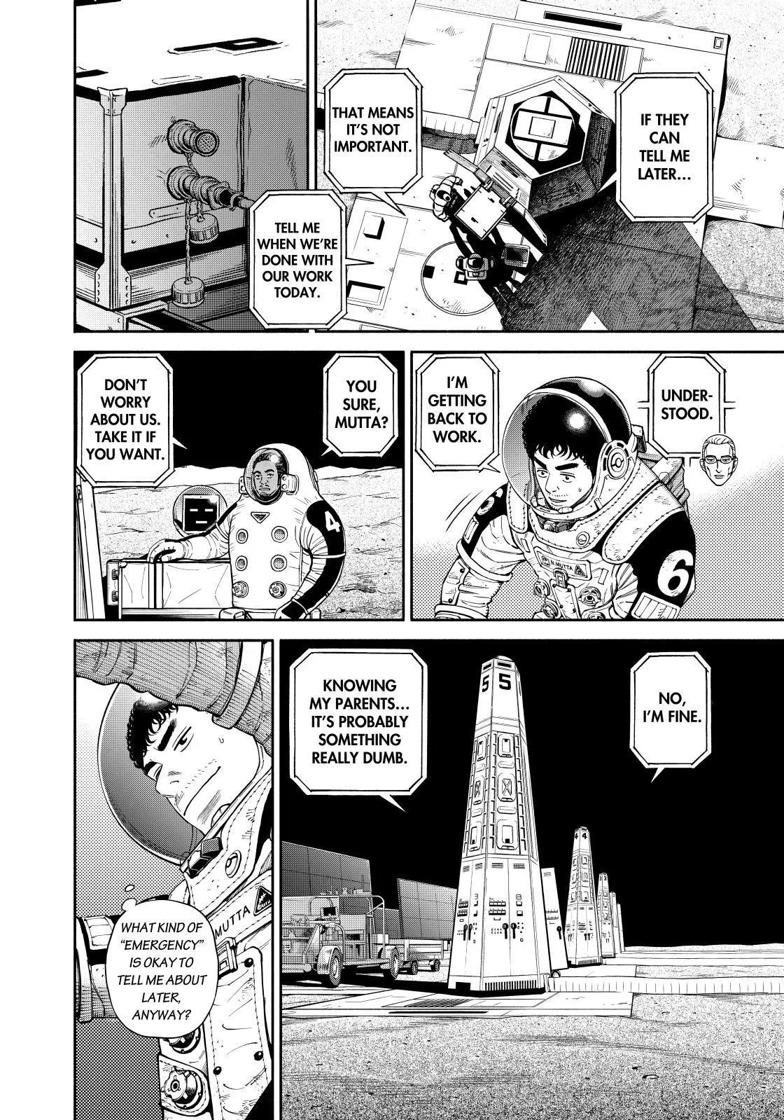Uchuu Kyoudai Chapter 371 page 2 - 