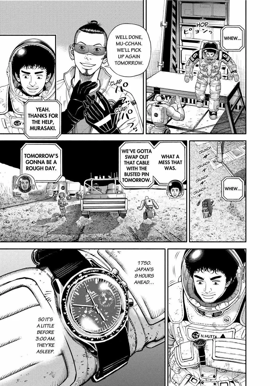 Uchuu Kyoudai Chapter 371 page 11 - 