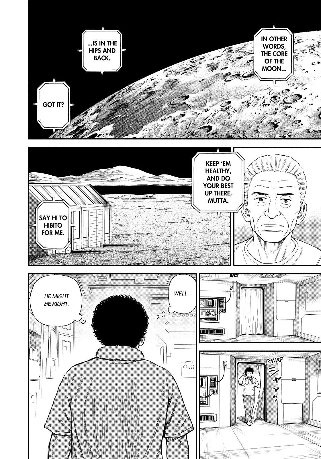 Uchuu Kyoudai Chapter 371 page 18 - 