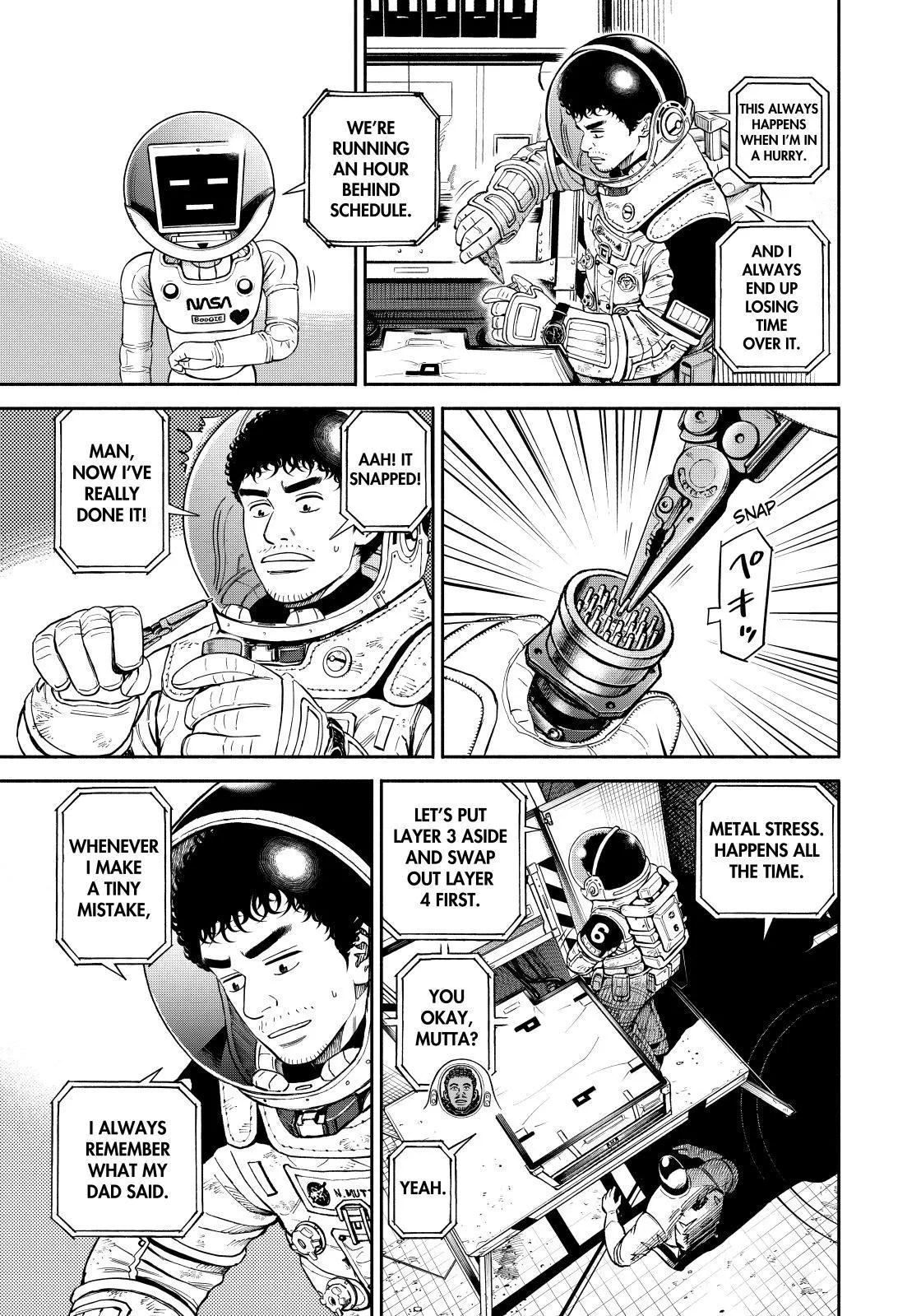 Uchuu Kyoudai Chapter 371 page 9 - 