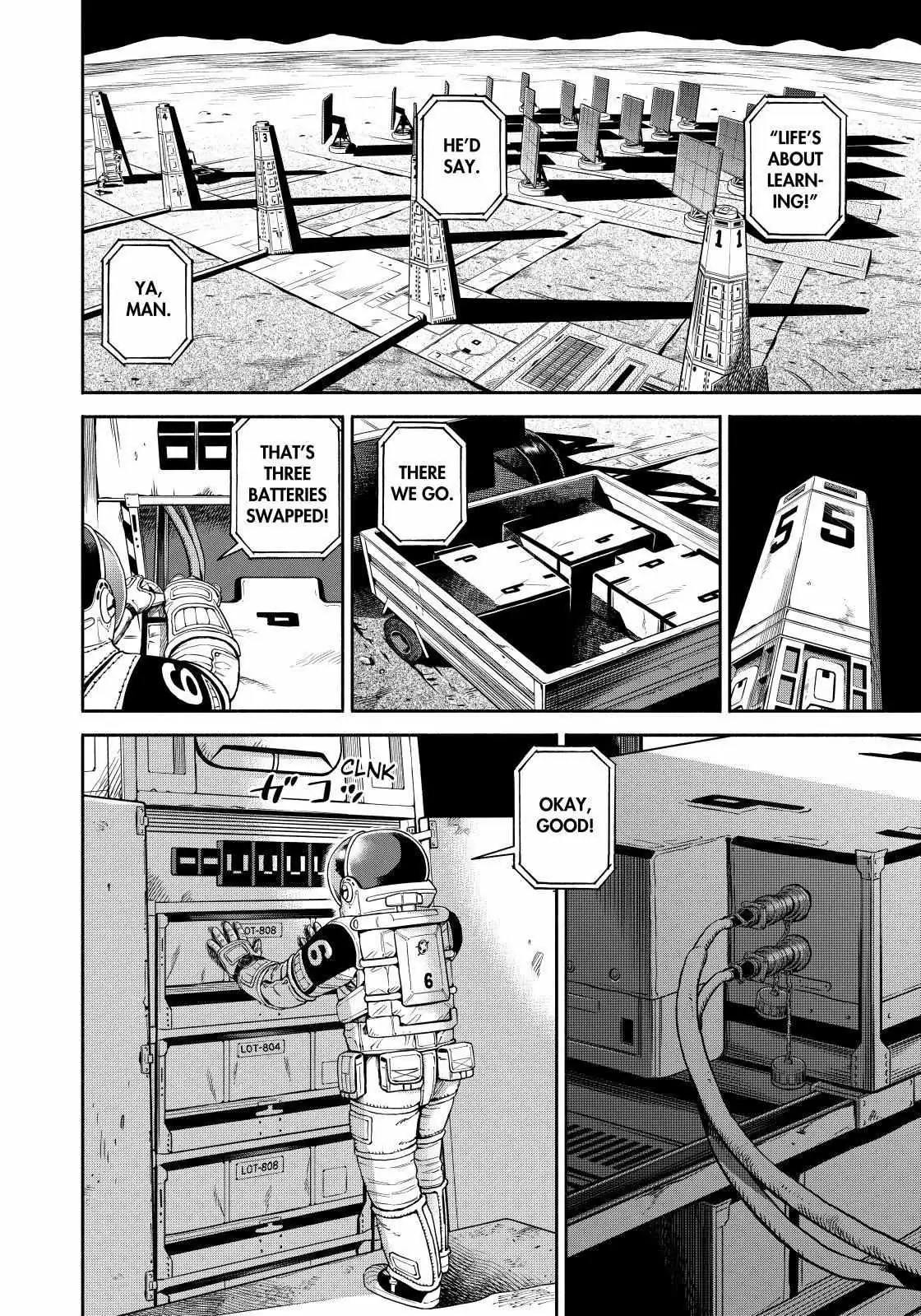 Uchuu Kyoudai Chapter 371 page 10 - 