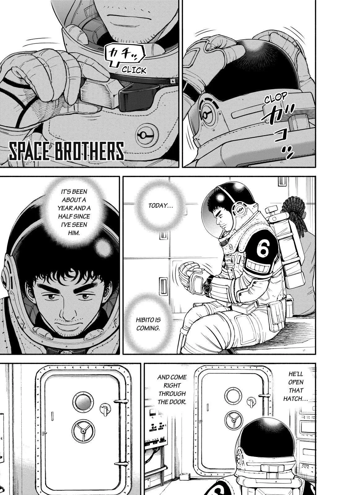 Uchuu Kyoudai Chapter 372 page 1 - 