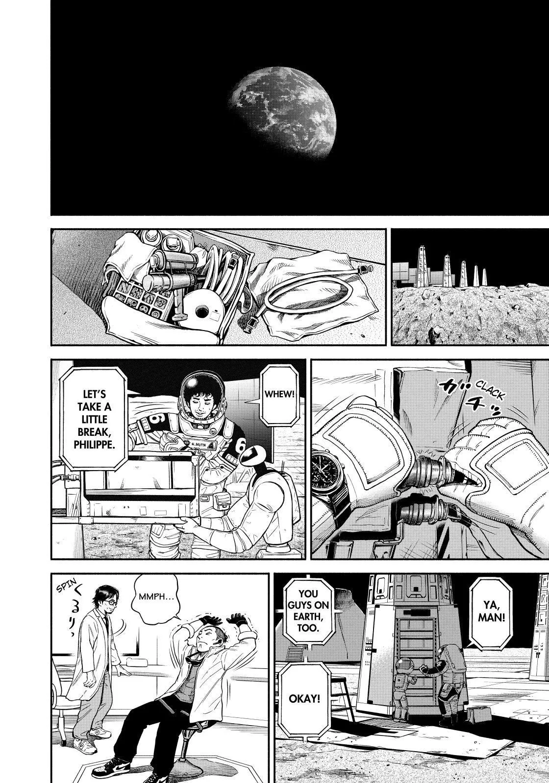 Uchuu Kyoudai Chapter 372 page 12 - 