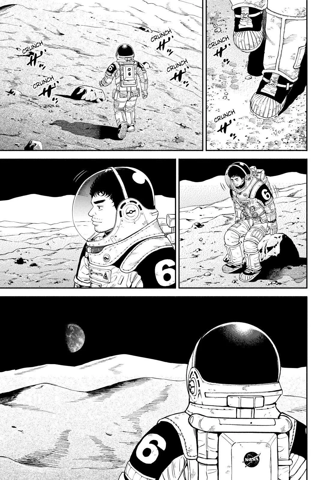 Uchuu Kyoudai Chapter 372 page 13 - 