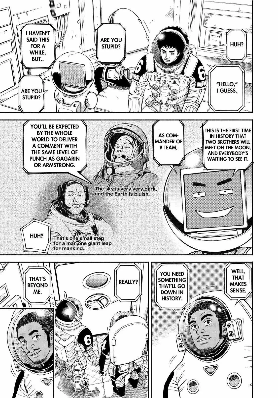 Uchuu Kyoudai Chapter 372 page 3 - 