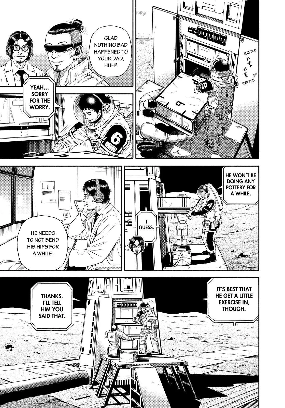 Uchuu Kyoudai Chapter 372 page 5 - 