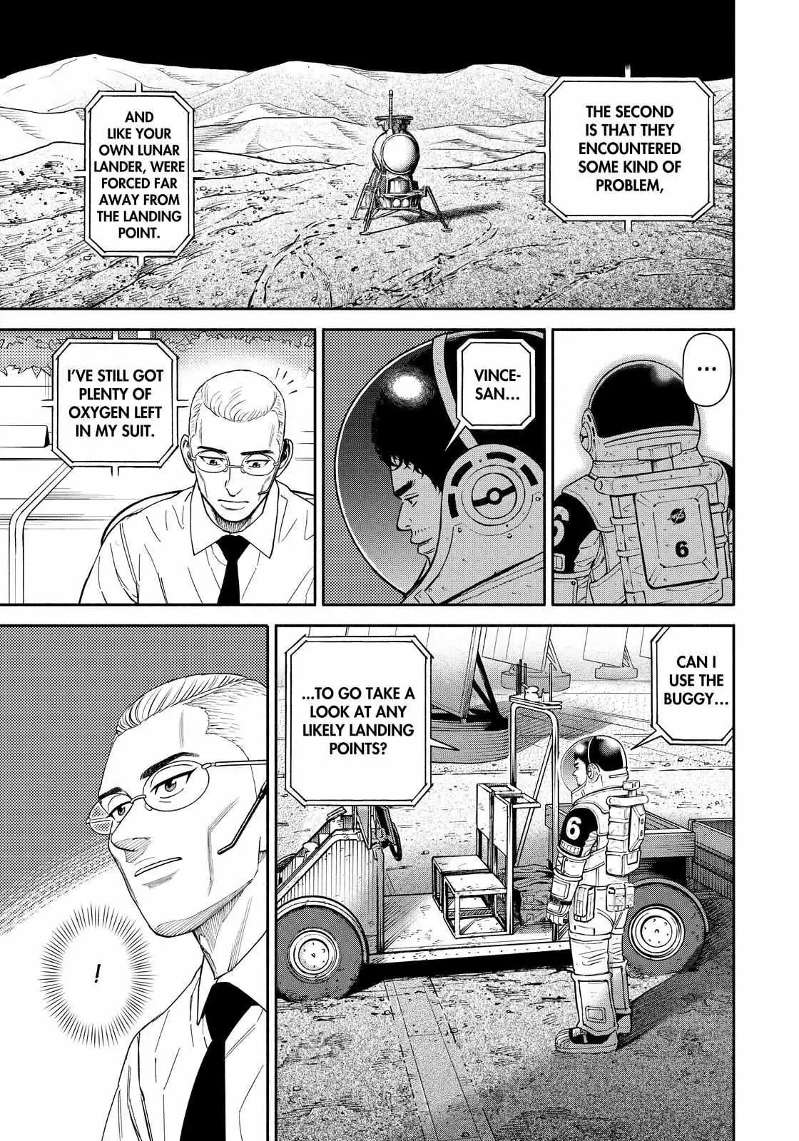 Uchuu Kyoudai Chapter 374 page 13 - 
