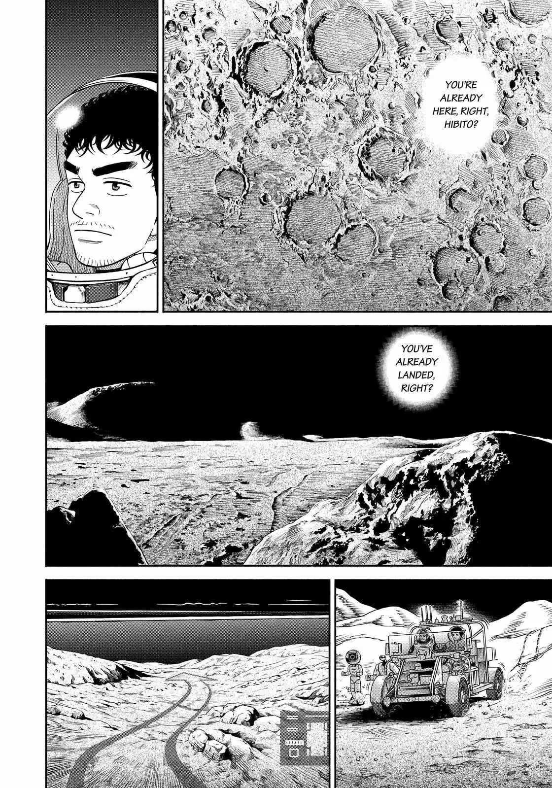 Uchuu Kyoudai Chapter 374 page 18 - 