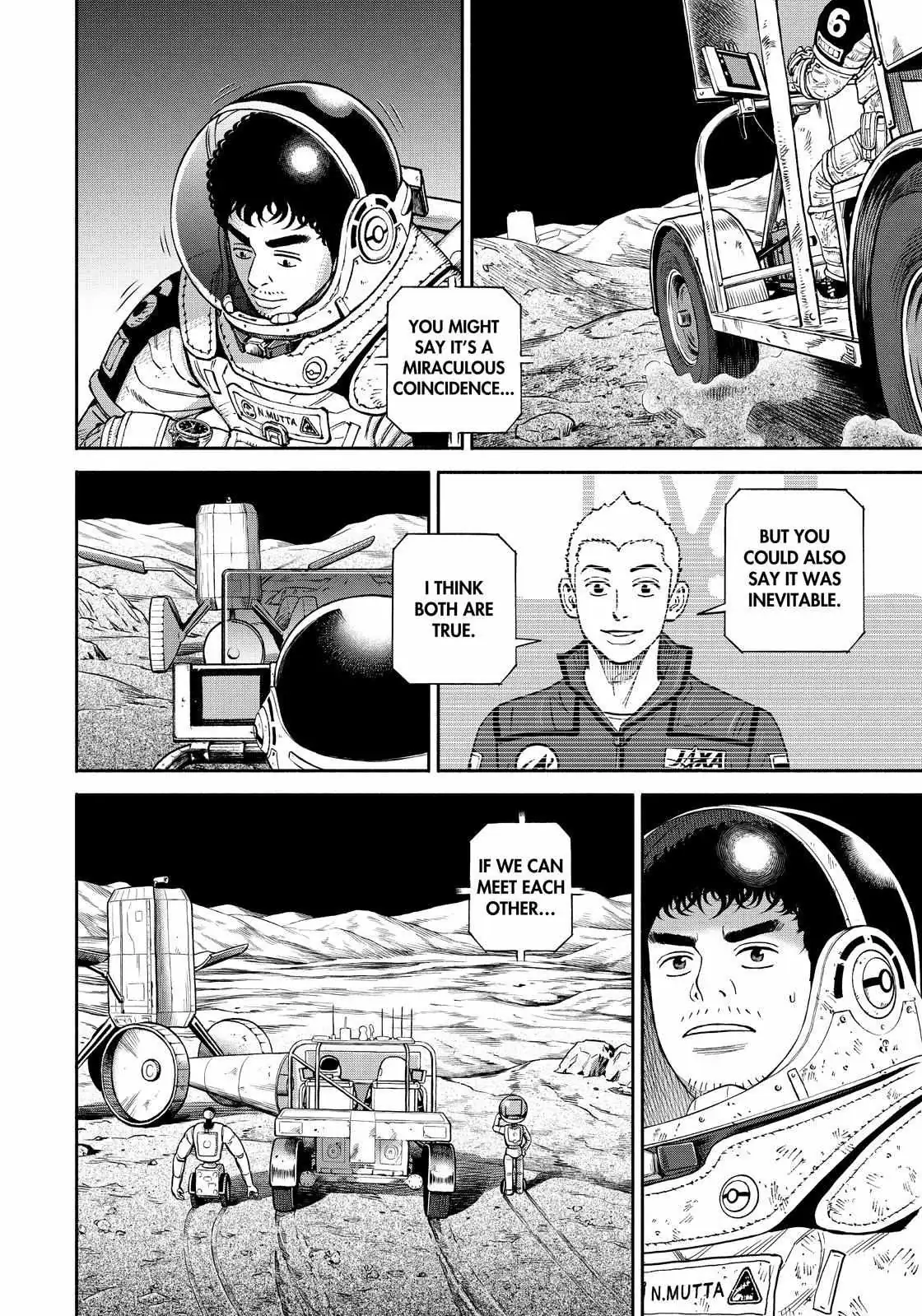 Uchuu Kyoudai Chapter 374 page 20 - 