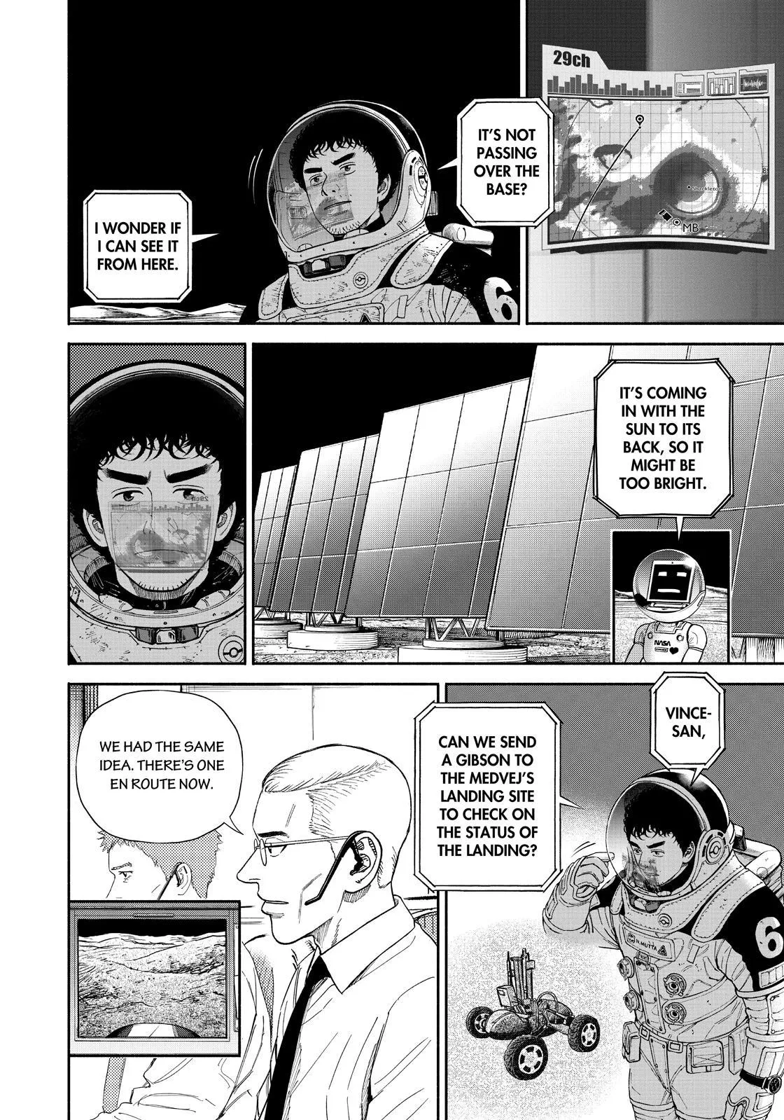 Uchuu Kyoudai Chapter 374 page 6 - 