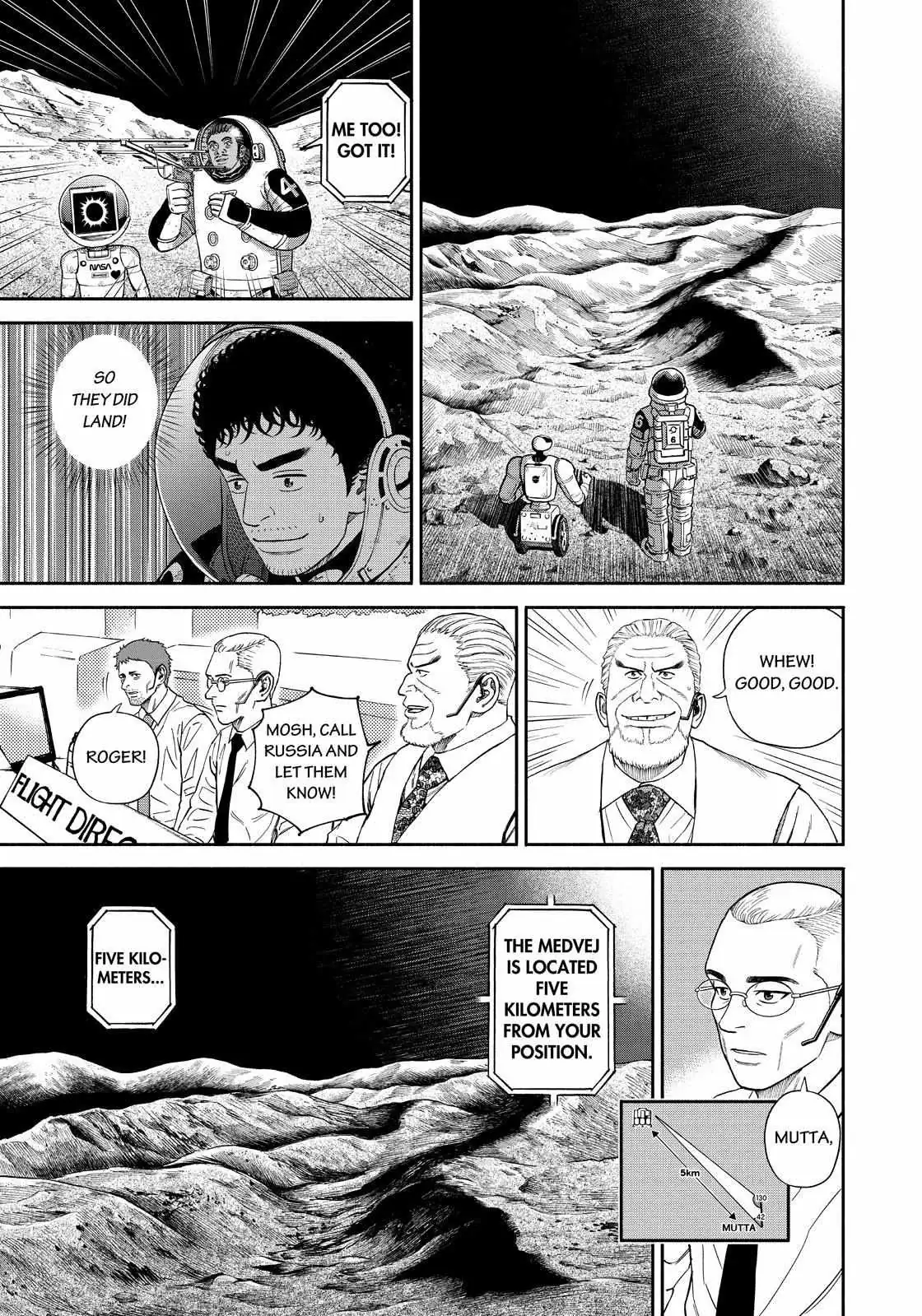 Uchuu Kyoudai Chapter 375 page 11 - 