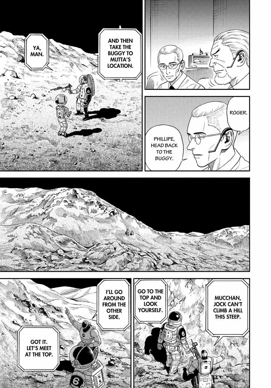 Uchuu Kyoudai Chapter 375 page 13 - 