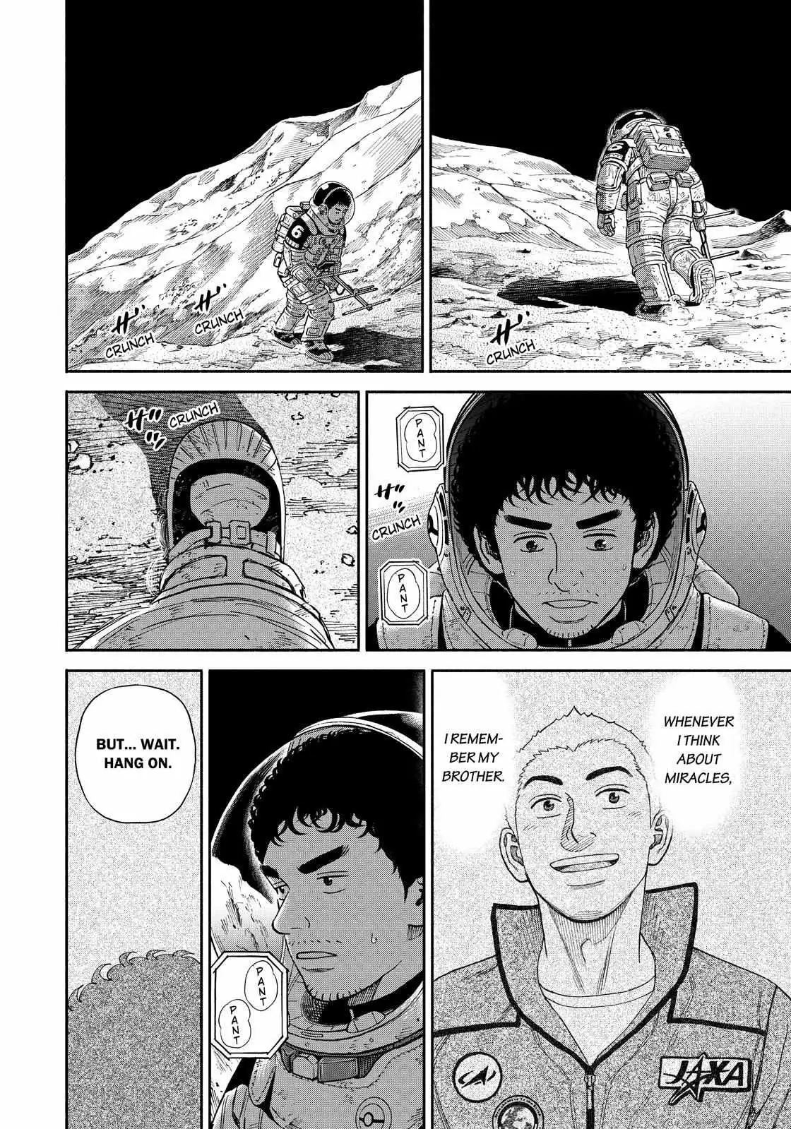 Uchuu Kyoudai Chapter 375 page 14 - 