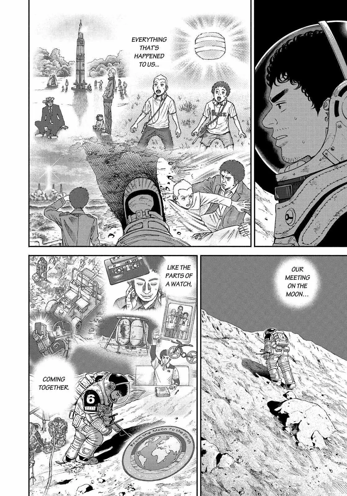 Uchuu Kyoudai Chapter 375 page 16 - 