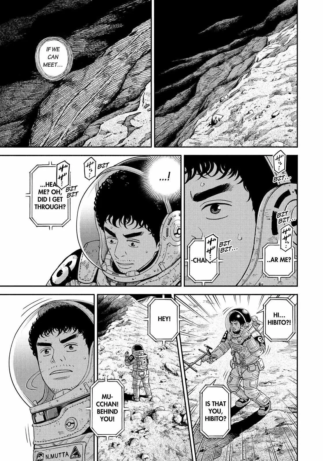 Uchuu Kyoudai Chapter 375 page 21 - 