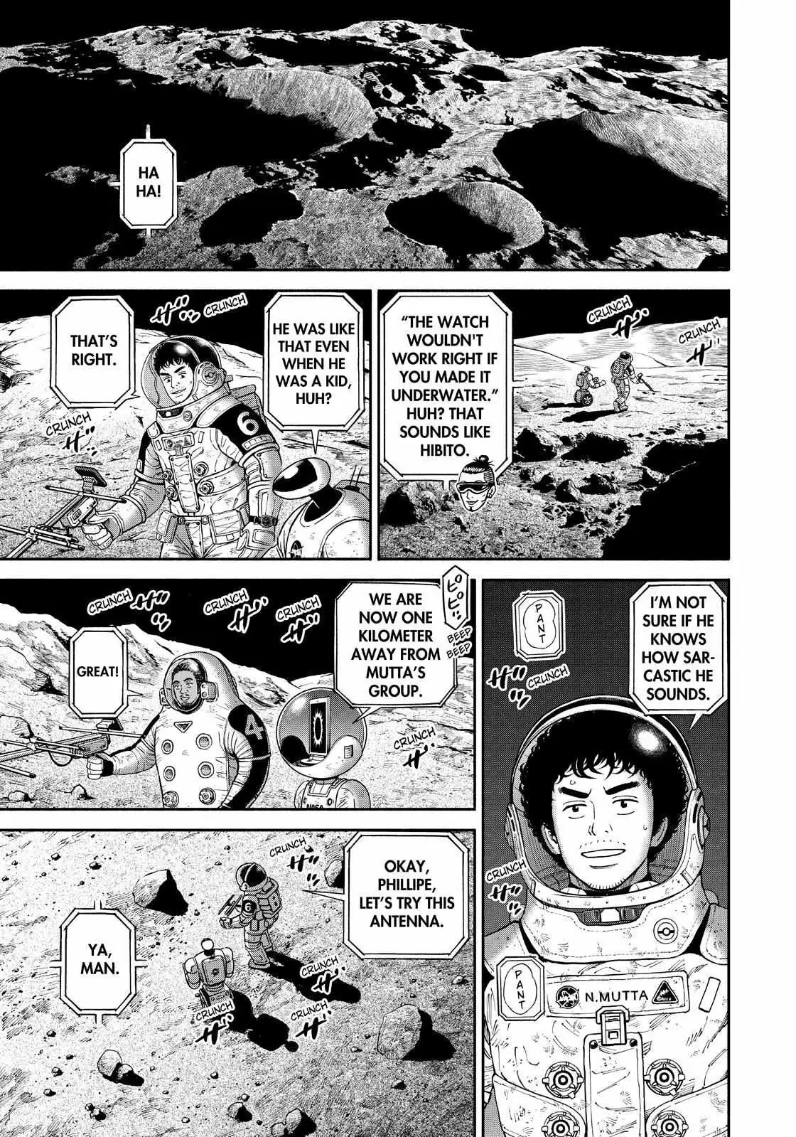 Uchuu Kyoudai Chapter 375 page 9 - 