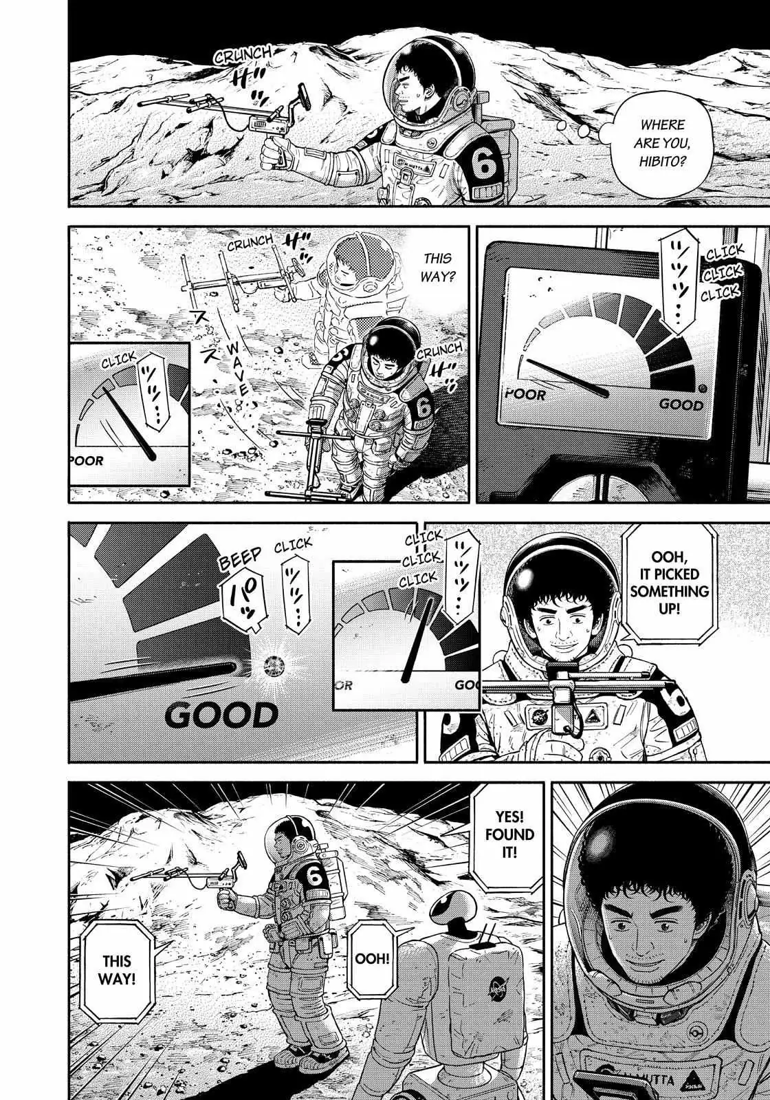 Uchuu Kyoudai Chapter 375 page 10 - 