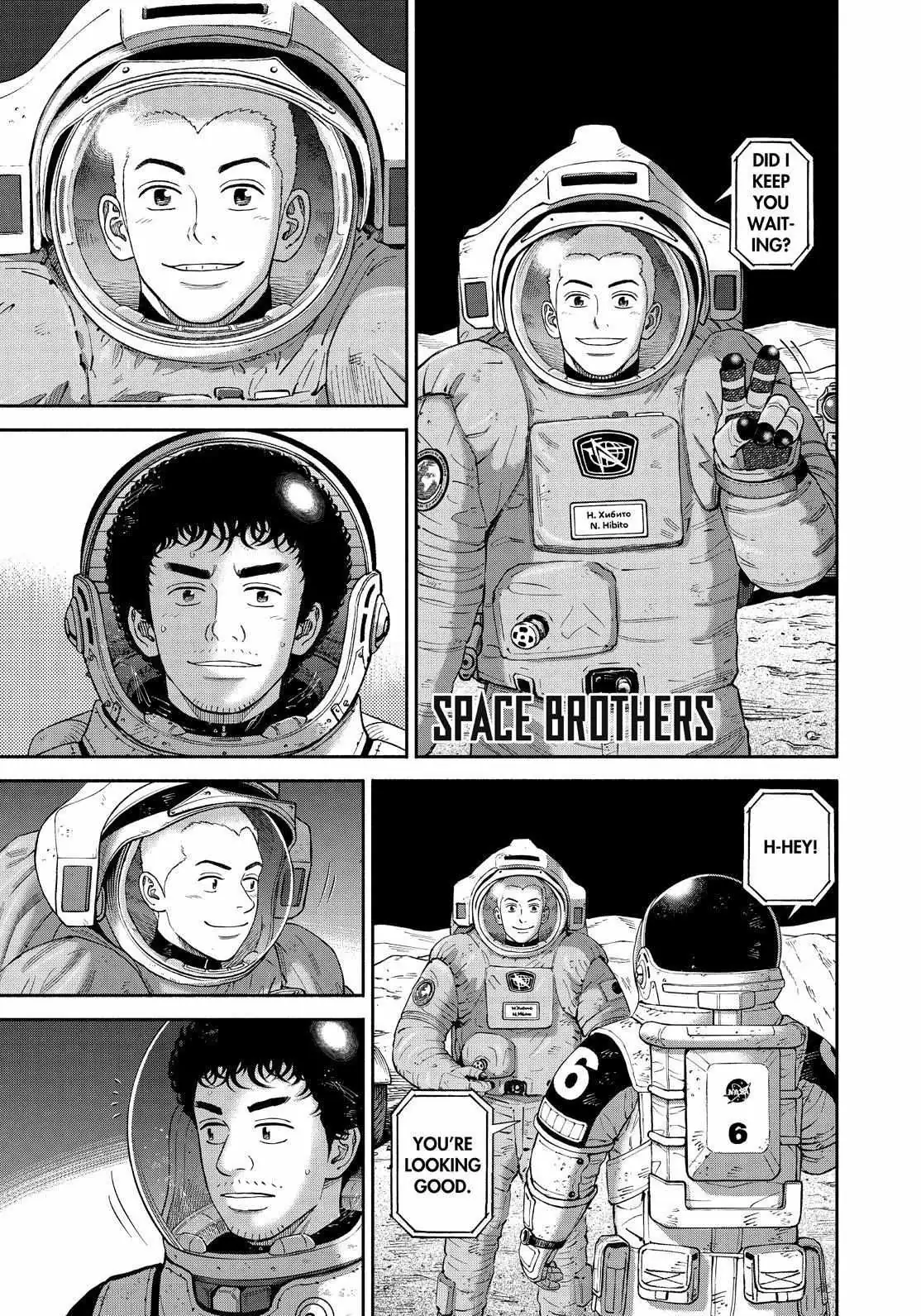 Uchuu Kyoudai Chapter 376 page 1 - 