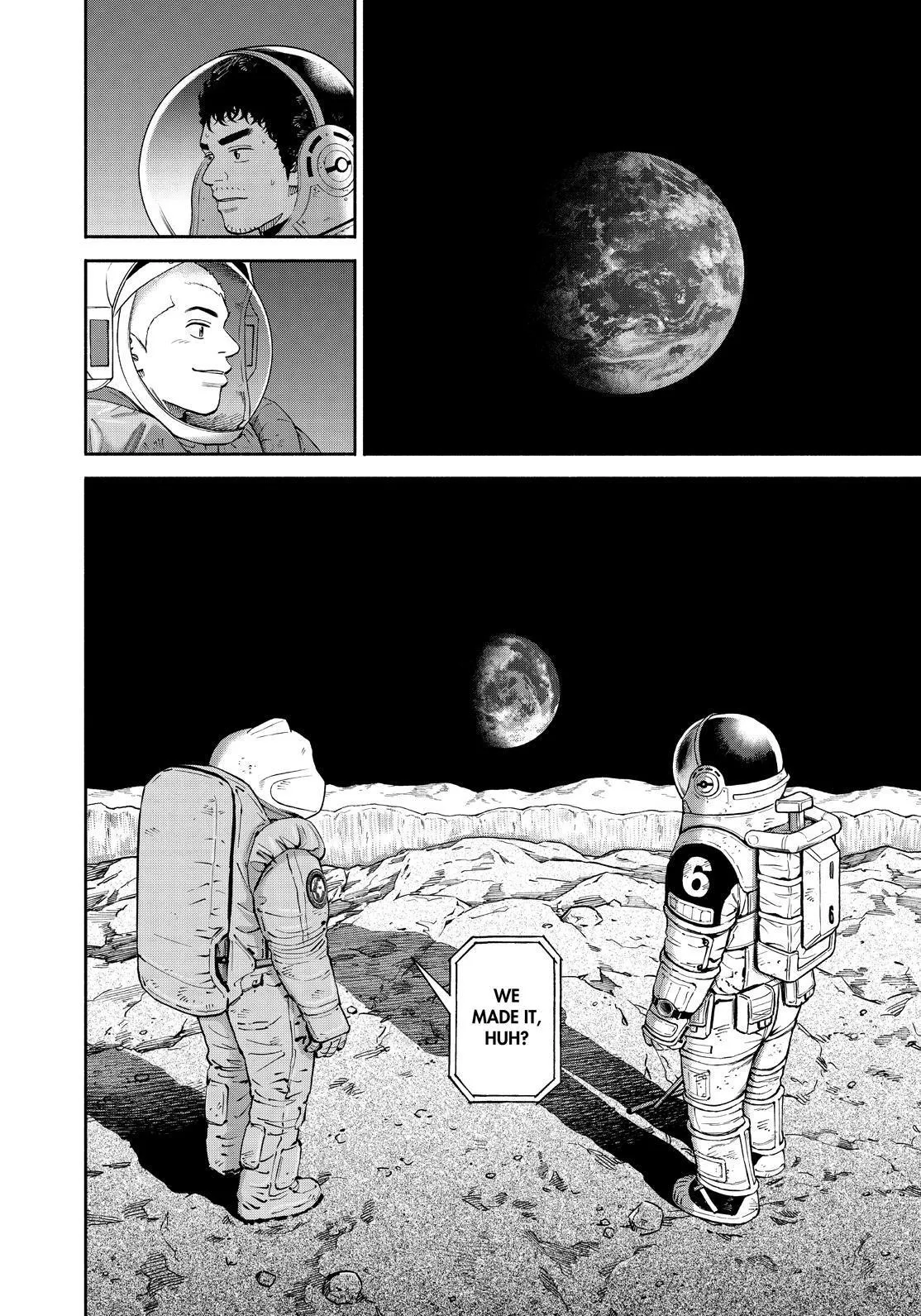 Uchuu Kyoudai Chapter 376 page 2 - 