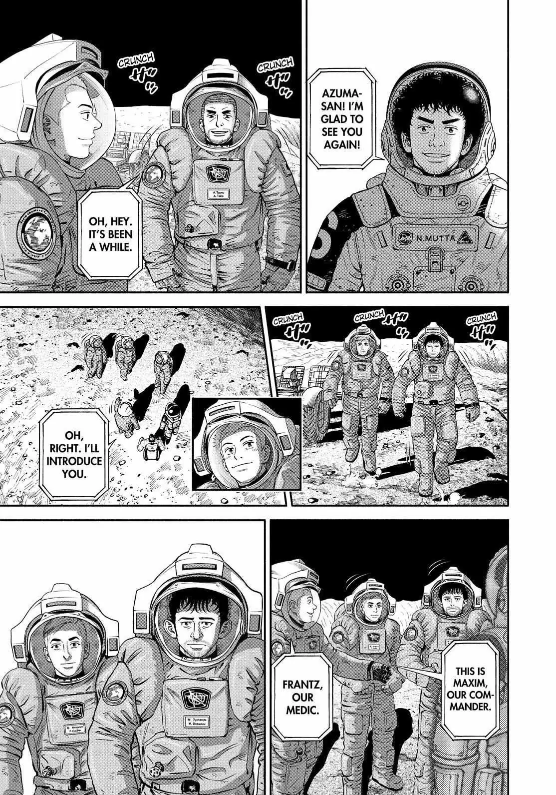 Uchuu Kyoudai Chapter 376 page 11 - 