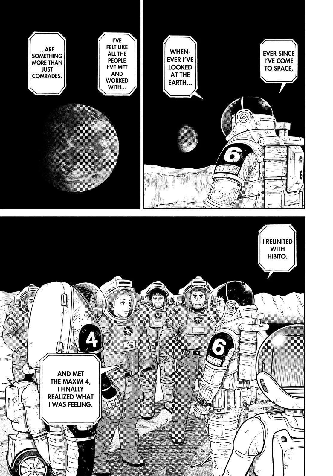 Uchuu Kyoudai Chapter 376 page 15 - 