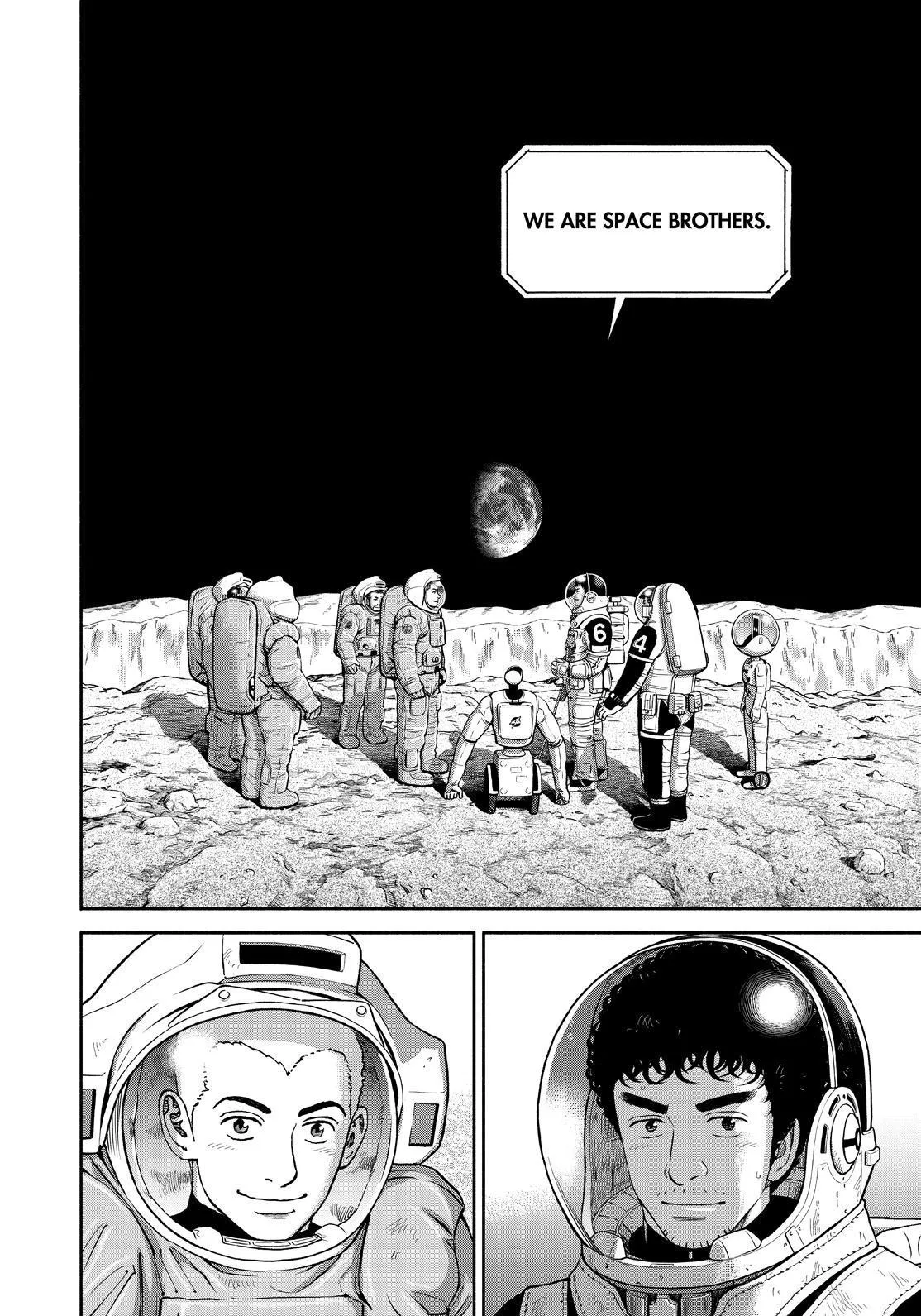 Uchuu Kyoudai Chapter 376 page 16 - 
