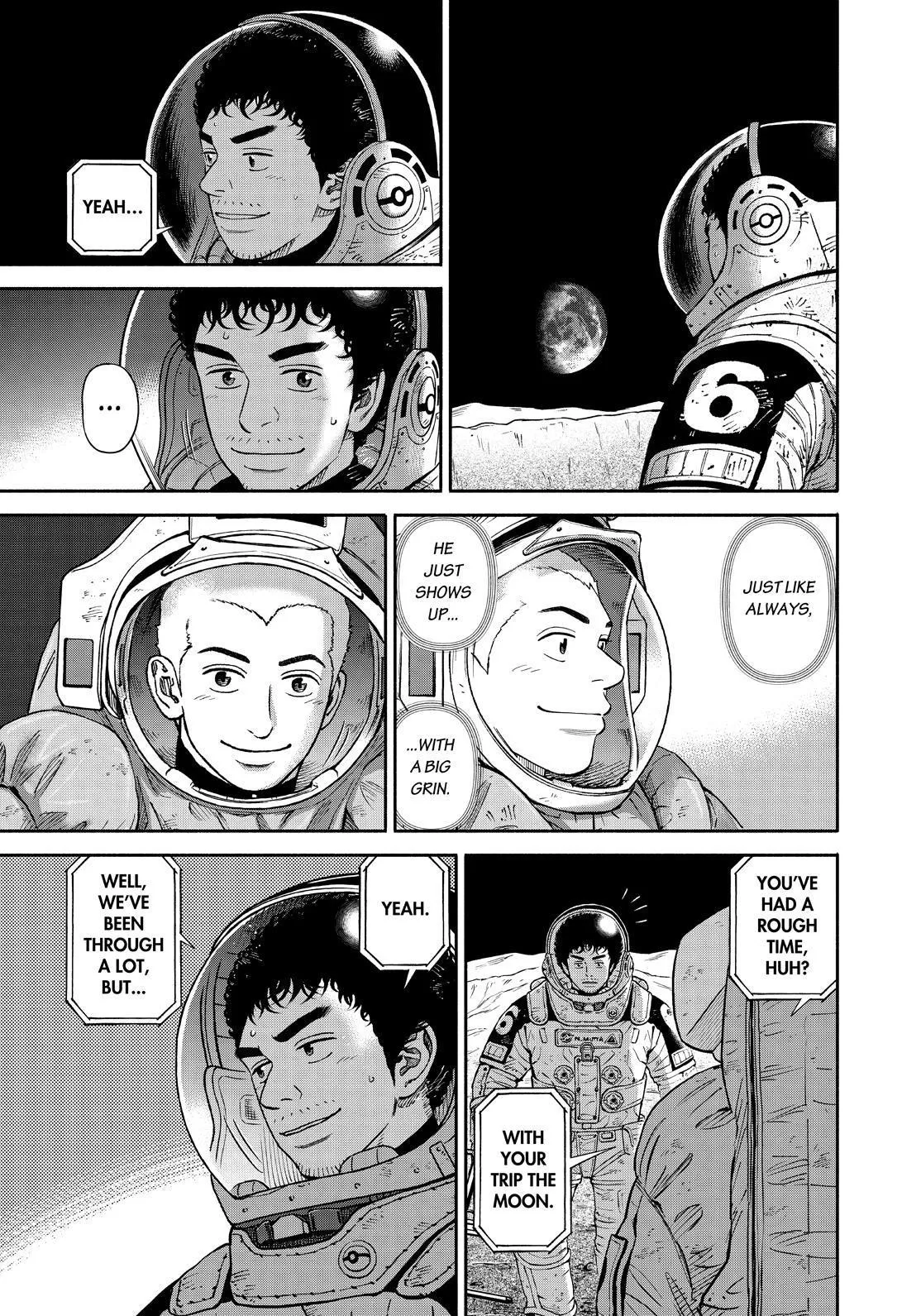 Uchuu Kyoudai Chapter 376 page 3 - 