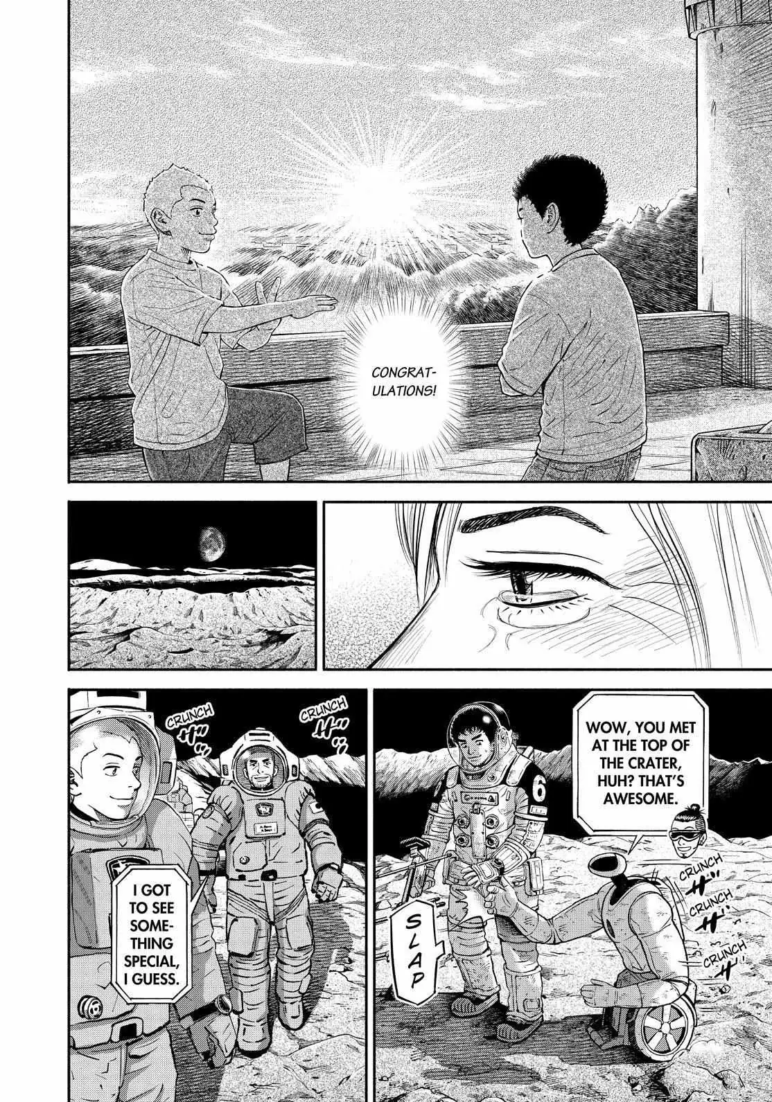 Uchuu Kyoudai Chapter 376 page 10 - 