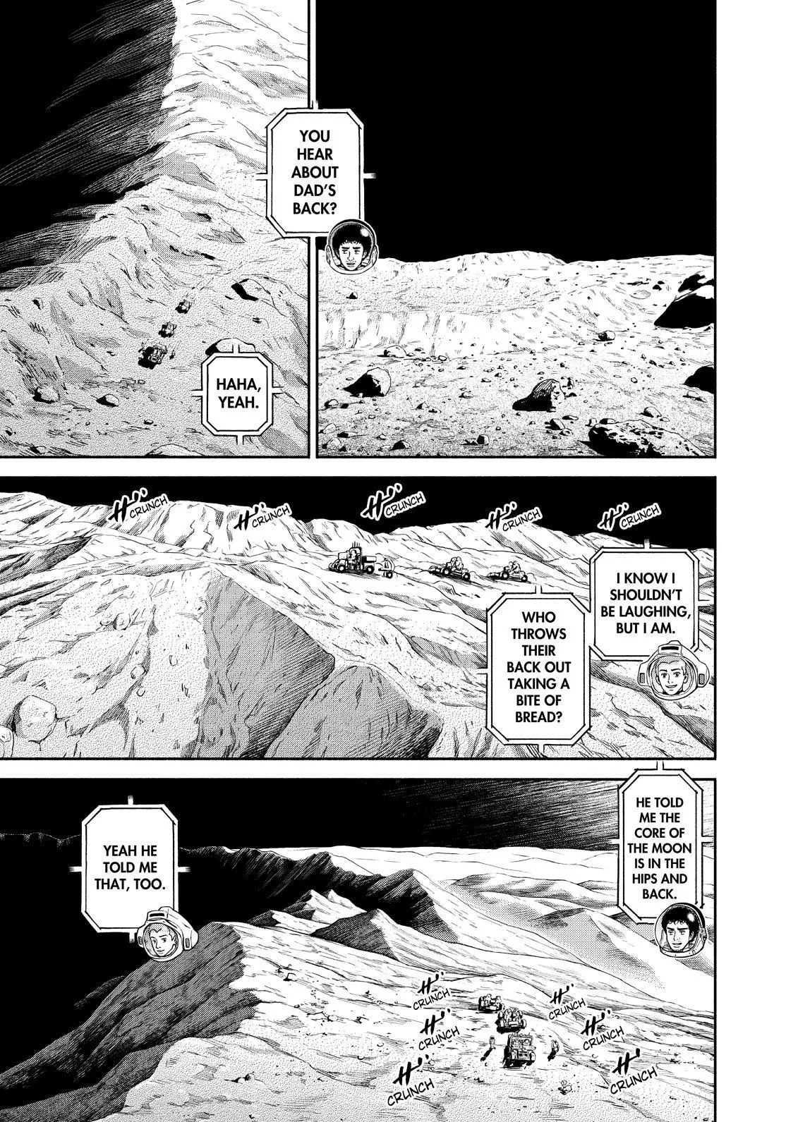 Uchuu Kyoudai Chapter 377 page 1 - 