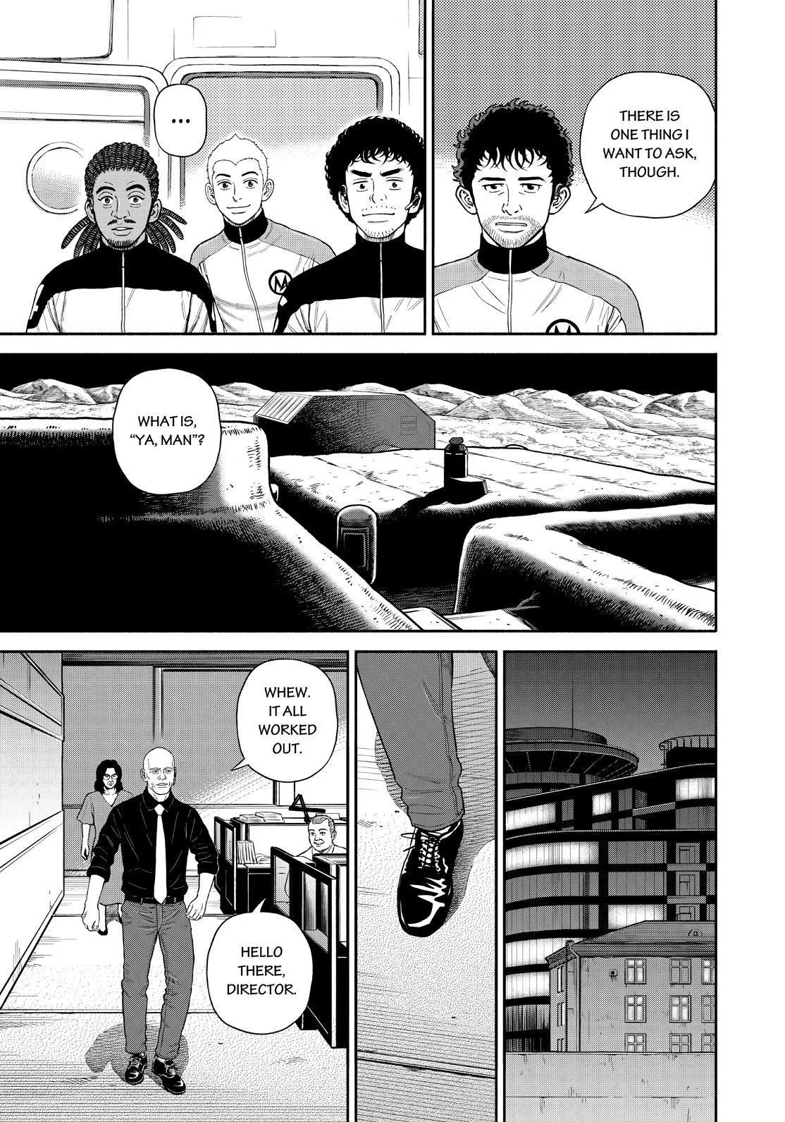 Uchuu Kyoudai Chapter 377 page 11 - 