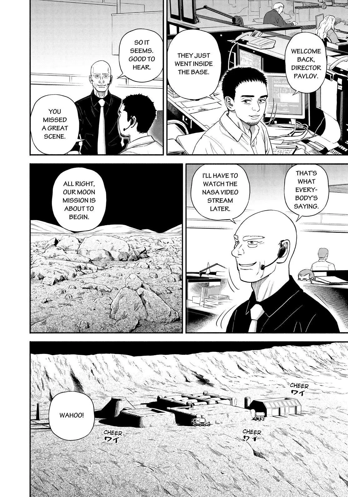 Uchuu Kyoudai Chapter 377 page 12 - 