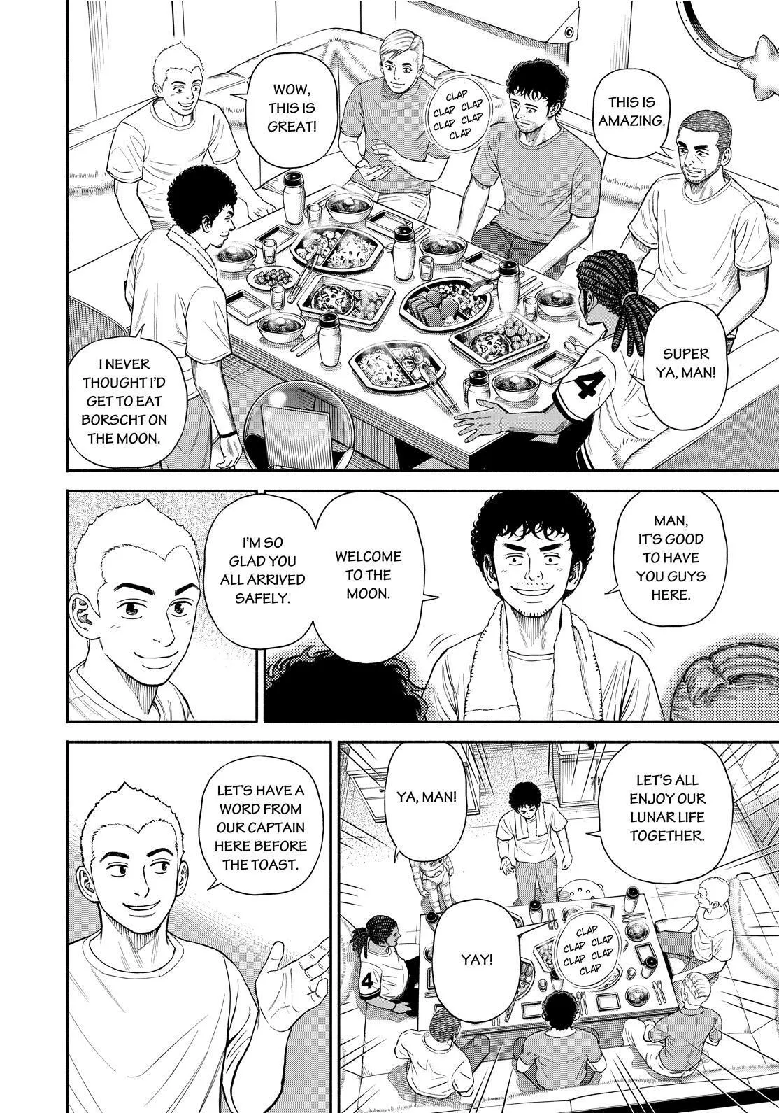 Uchuu Kyoudai Chapter 377 page 18 - 